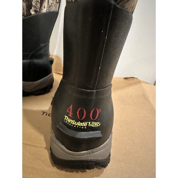 Tidewe Men’s Brown Camo Hunting Boots 400 ThinSulate Ultra Insulation Size 9 main image 6